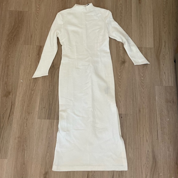 Karen Millen Wool Funnel Neck Dress NWT - Picture 3 of 5